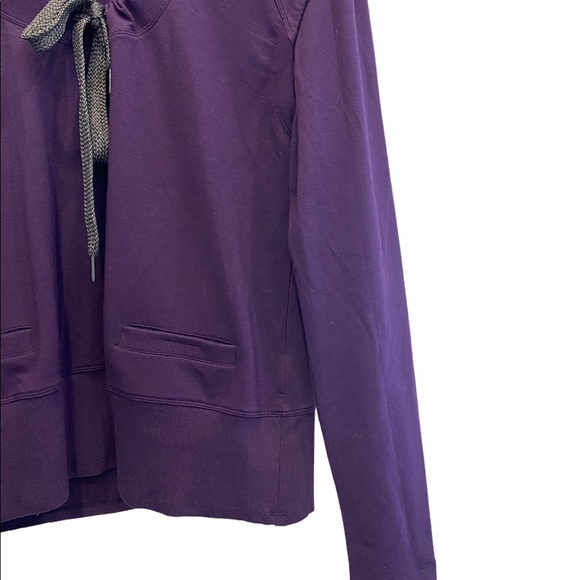 LOLE Scoop neck Purple Fall Winter Long Sleeve Sweater Size Medium EUC - Picture 6 of 7